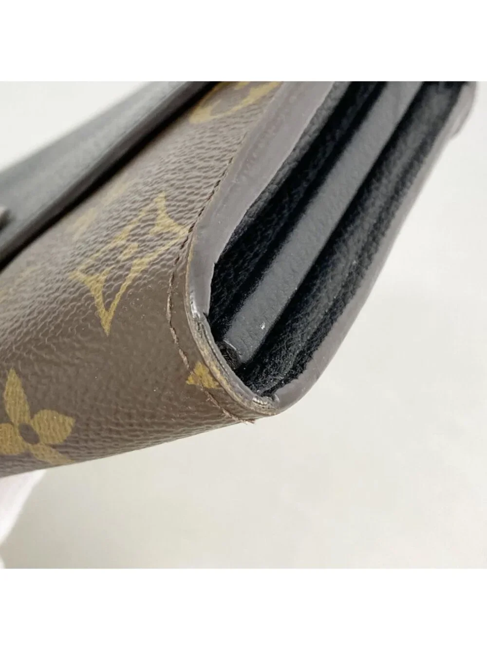 Louis Vuitton Wallet Monogram Portefeuille Pallas Noir